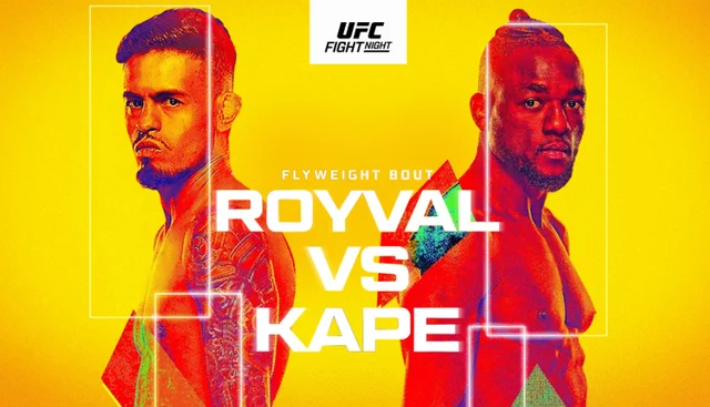 Watch UFC Fight Night: Royval vs. Kape 12/13/25 Full Show Online Free